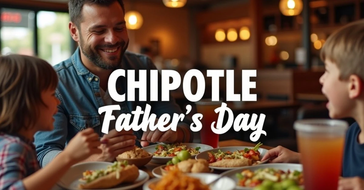 chipotle father day deals, father's day chipotle meal, chipotle family offer, father-son dinner chipotle, father’s day restaurant, chipotle dining event, chipotle special menu, celebrate with dad chipotle, chipotle holiday meal, chipotle day out,